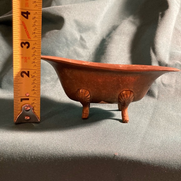 Vintage Eclectic Brass India Bathtub Figure - Decor - Picture 9 of 11